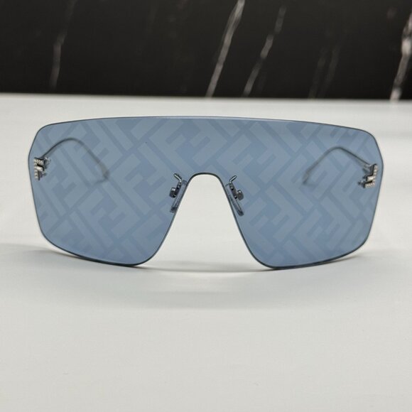 NEW FENDI FE4121US 16V BLUE SUNGLASSES WOMEN FENDI - Picture 3 of 10
